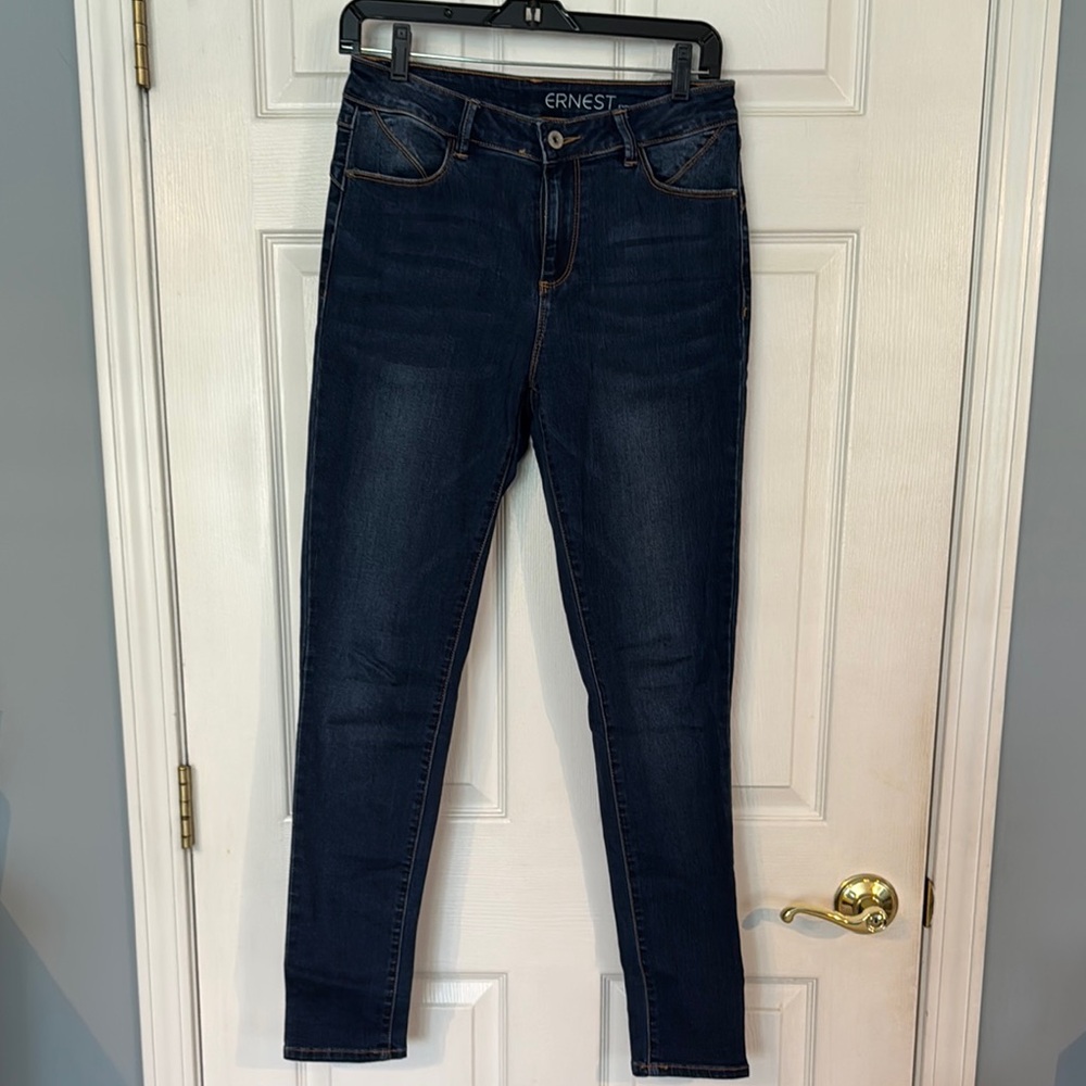 Promod Blue Skinny Jeans with Stretch